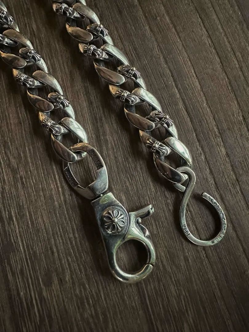 シルバーウォレットファンシーチェーン