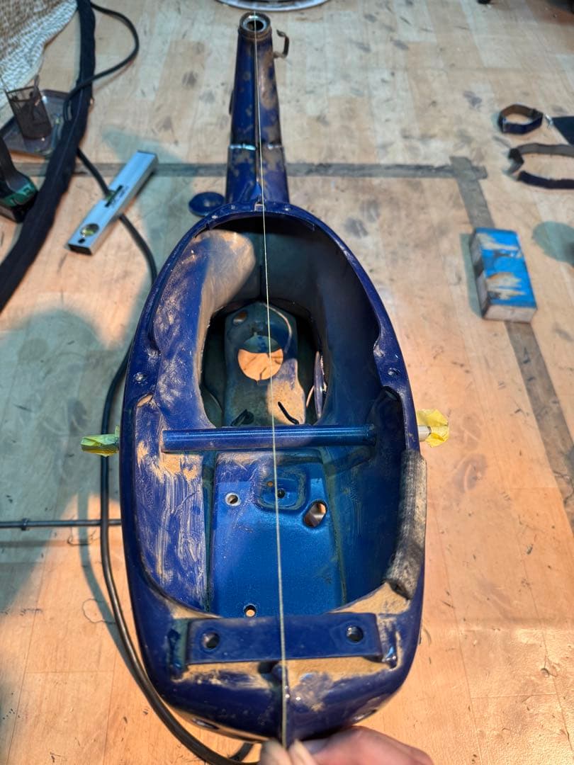 シャリー チョップフレーム　送料込み　ワンオフ　4ミニ　ホンダ