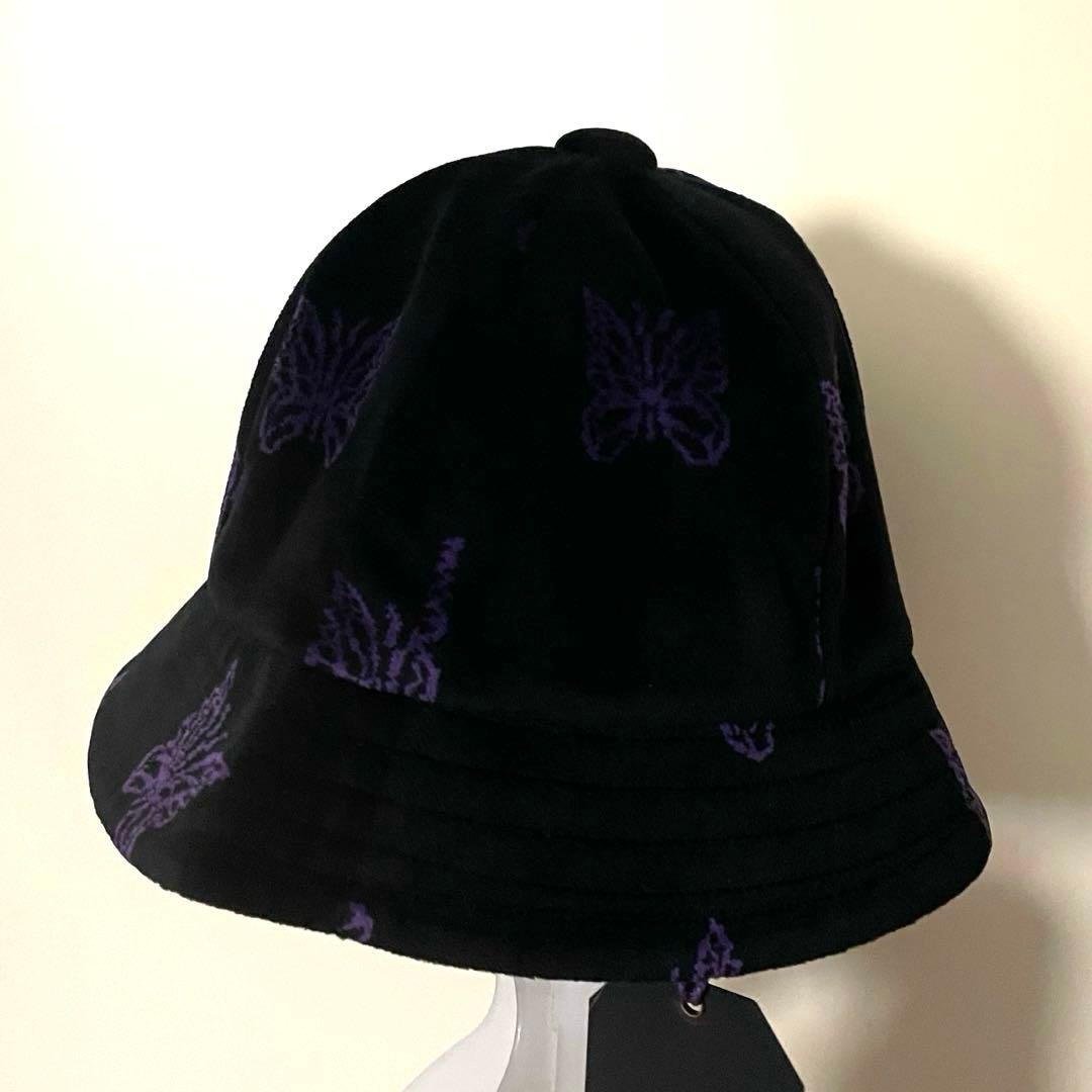 タグ付き Needles パピヨン総柄　バミューダハット　L