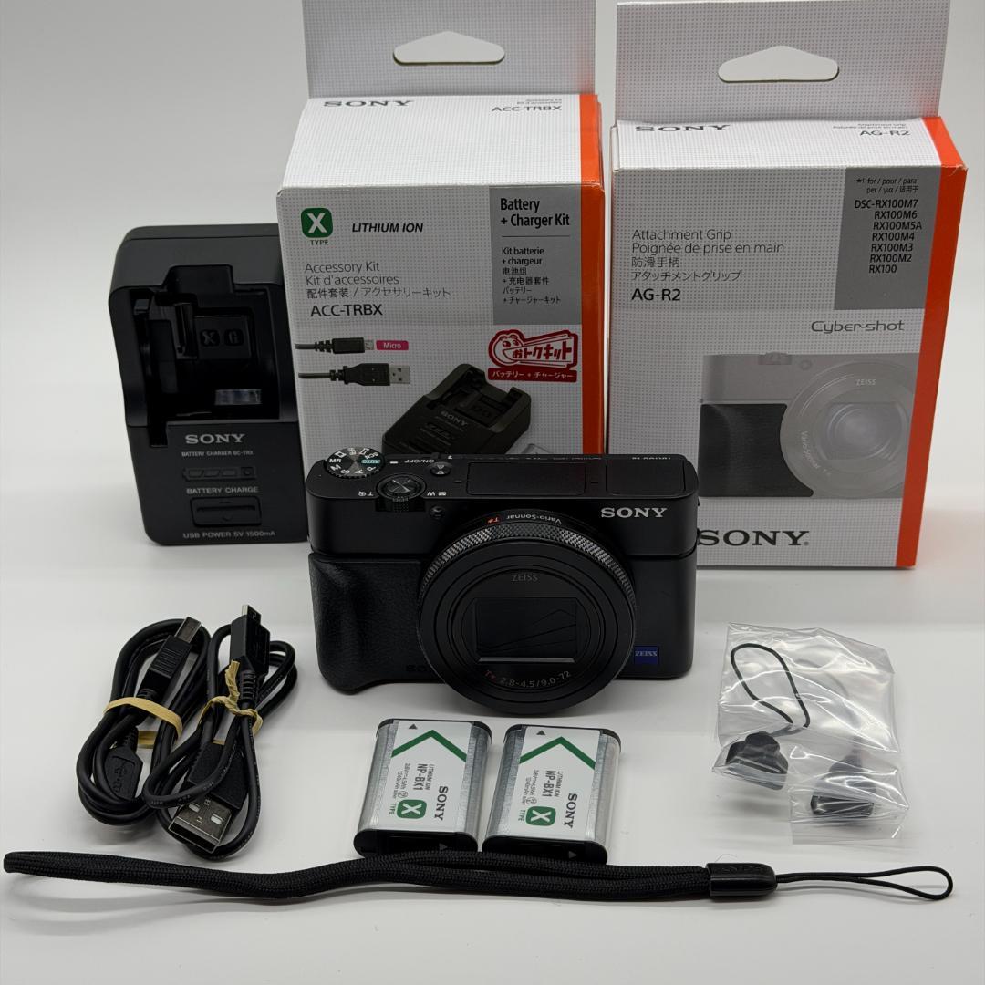 SONY DSC-RX100M7 グリップ 純正電池 SDカード付き