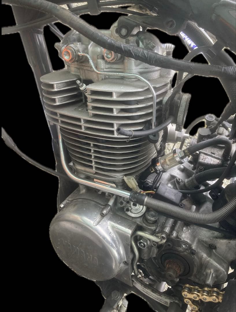 【実動車】YAMAHA SR400 1JR 2H6 エンジン