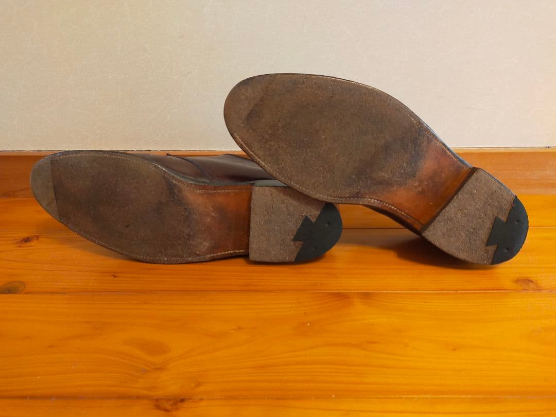 オールデン　コードバンモンクストラップ　954　9D