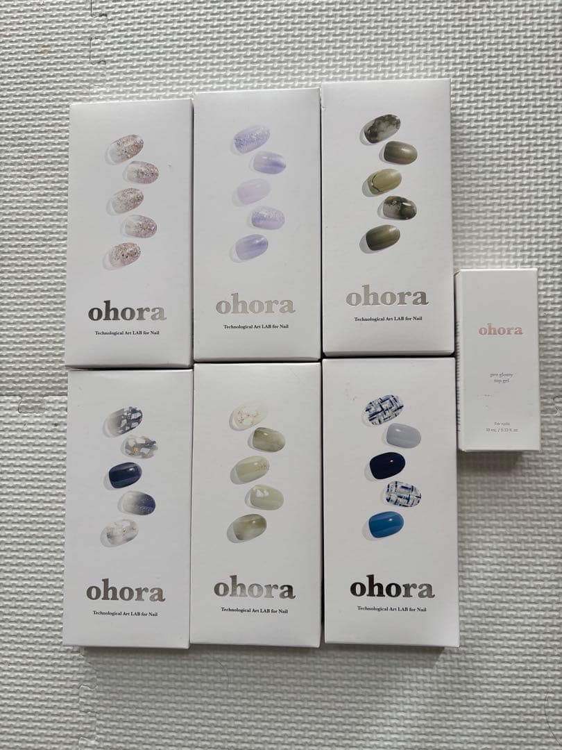 ohora オホーラ　ネイルシール &トップコート