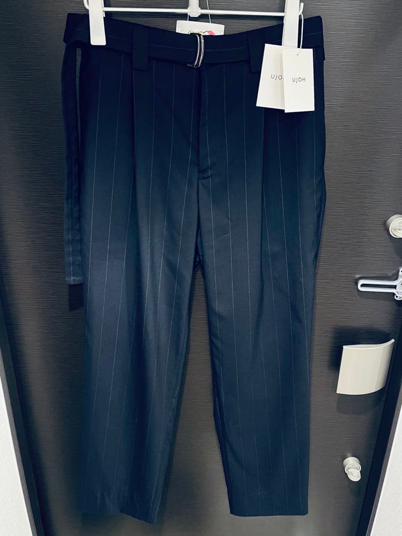 タグあり24ss UJOH ネイビー スラックス サイズ2