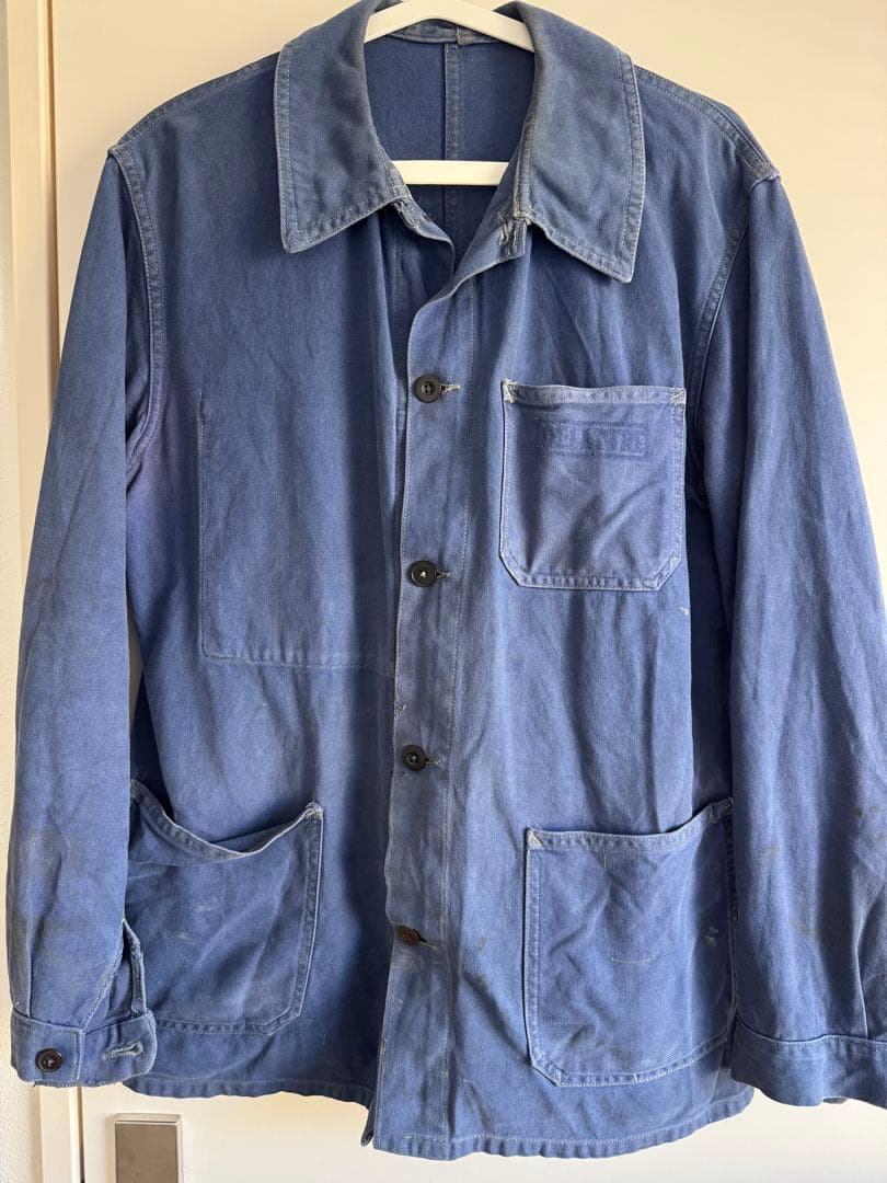 60s フランス軍 カバーオール ワークジャケット ヴィンテージ ミリタリー