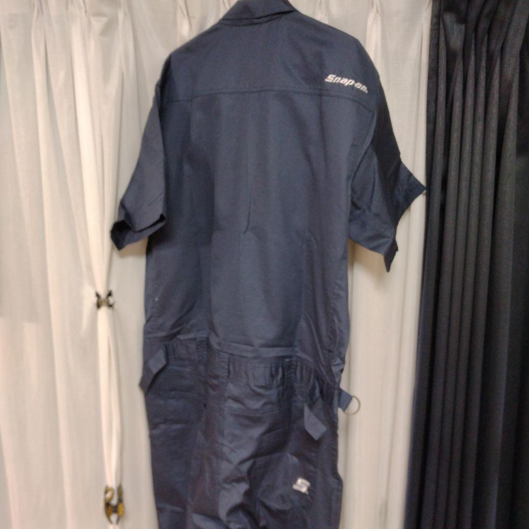 未使用　Snap-on グレー　オーバーオール　半袖　スナップオン　5L