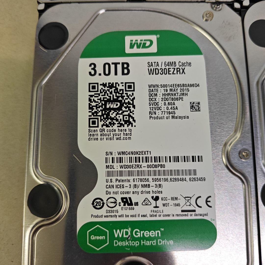 3TB 内蔵型ハードディスクドライブ　6個セット