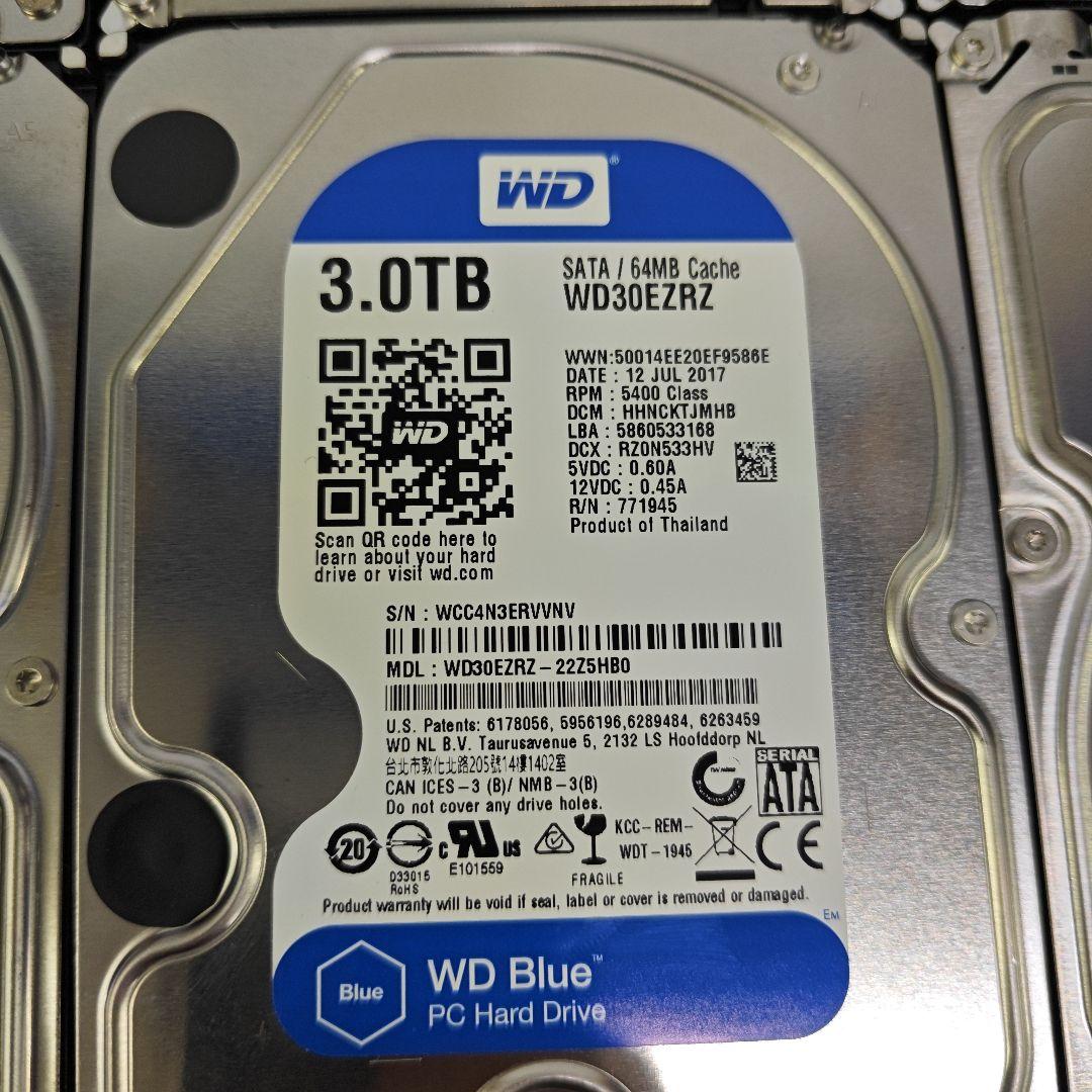 3TB 内蔵型ハードディスクドライブ　6個セット