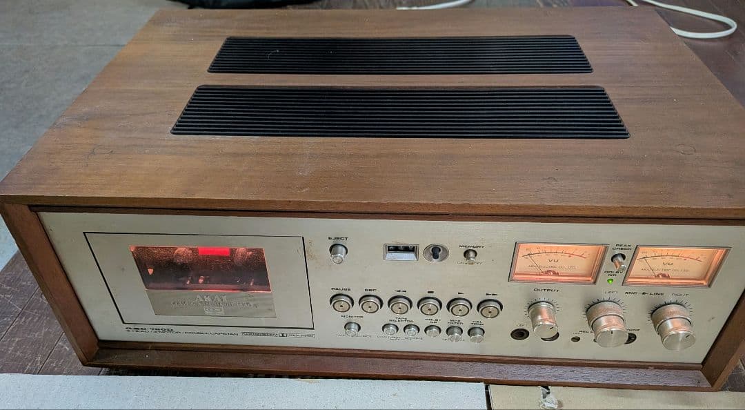 西春【ジャンク品扱い】GXC-760D　オーディオ　カセットデッキ