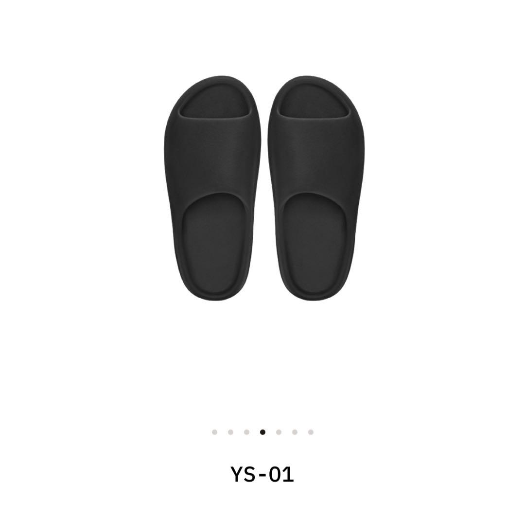 YEEZY.COM YS-01 US9イージー スライド　サンダル ブラック