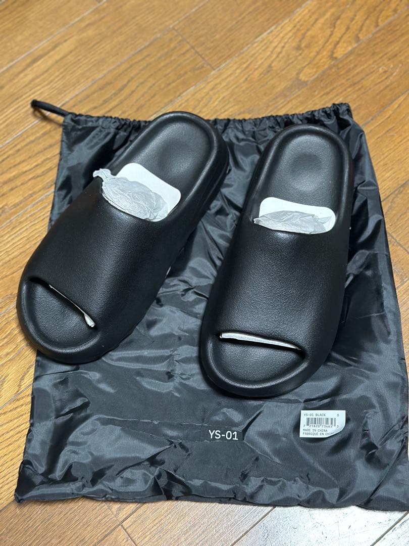 YEEZY.COM YS-01 US9イージー スライド　サンダル ブラック