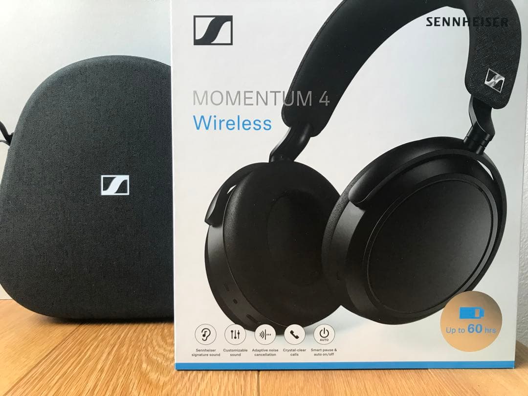 極美品！SENNHEISER / MOMENTUM 4 Wireless / 黒