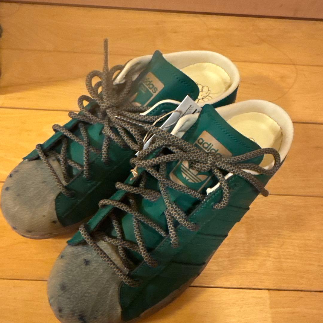 アディダス スーパースター ミュール スリッポン