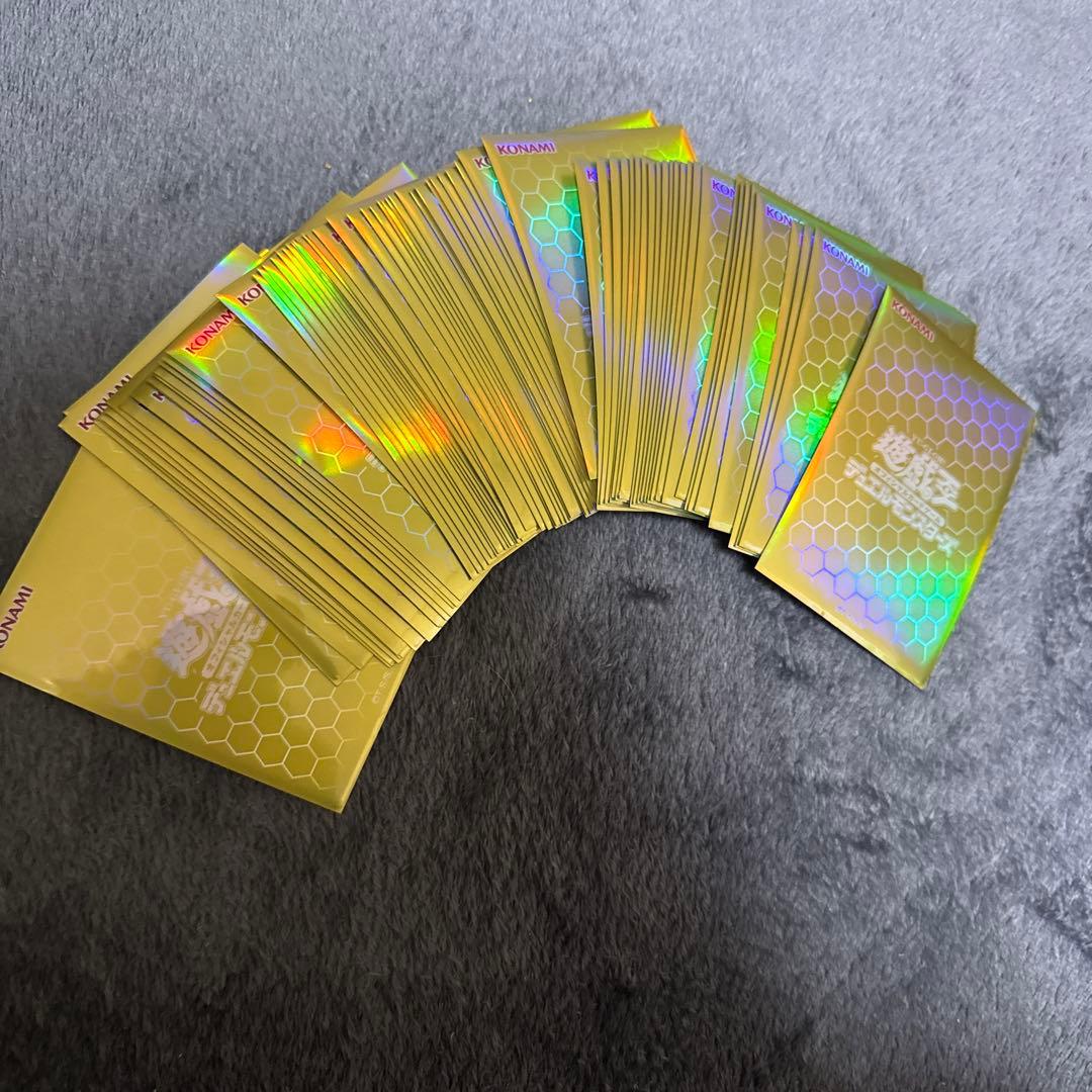 遊戯王 インストラクター 限定 スリーブ ハノゴル ハノイゴールド 82枚