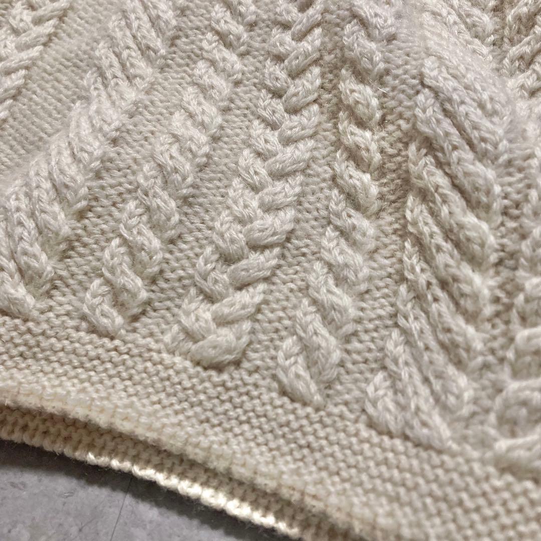 Guernsey Woollens ガンジーセーター Lサイズ タートルネック