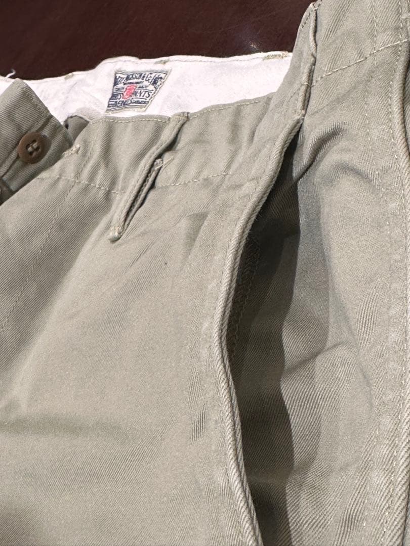 ジ*ク様 Buzz Rickson バズリクソン　ベージュ ヴィンテージ　チノ