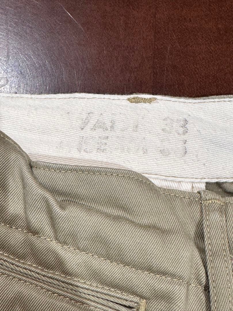 ジ*ク様 Buzz Rickson バズリクソン　ベージュ ヴィンテージ　チノ