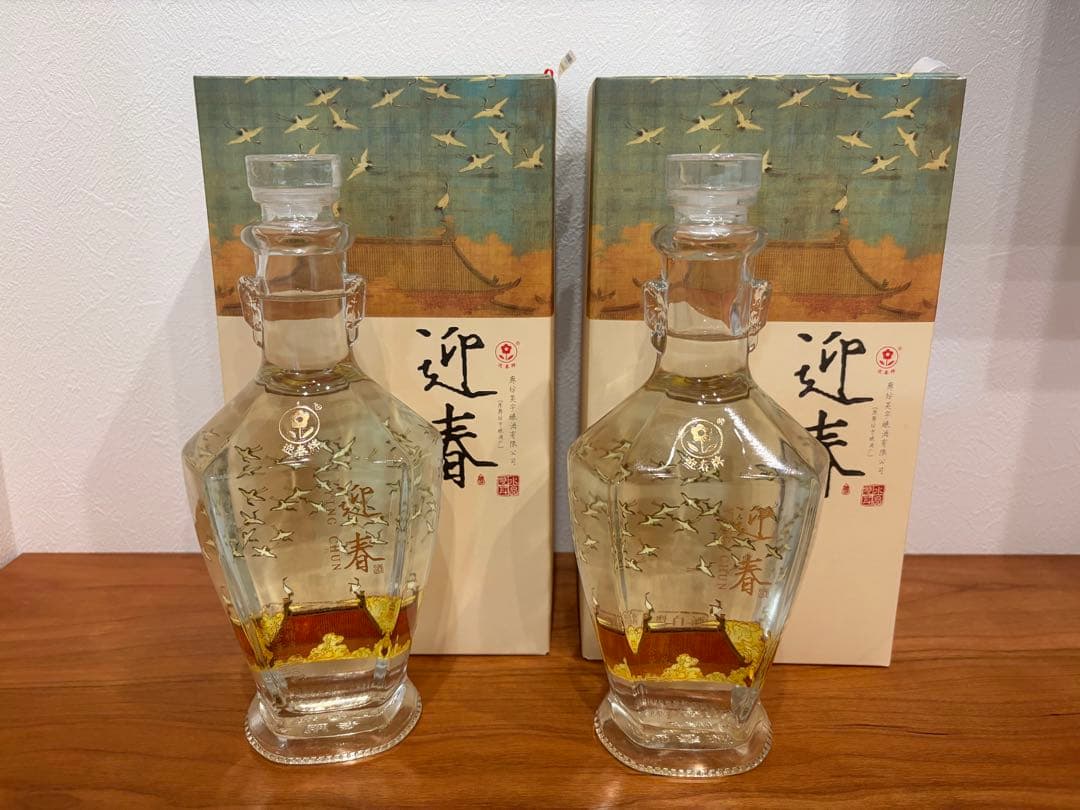 【2本セット・春節にどうぞ！】醬香型白酒　迎春 480ml 53%