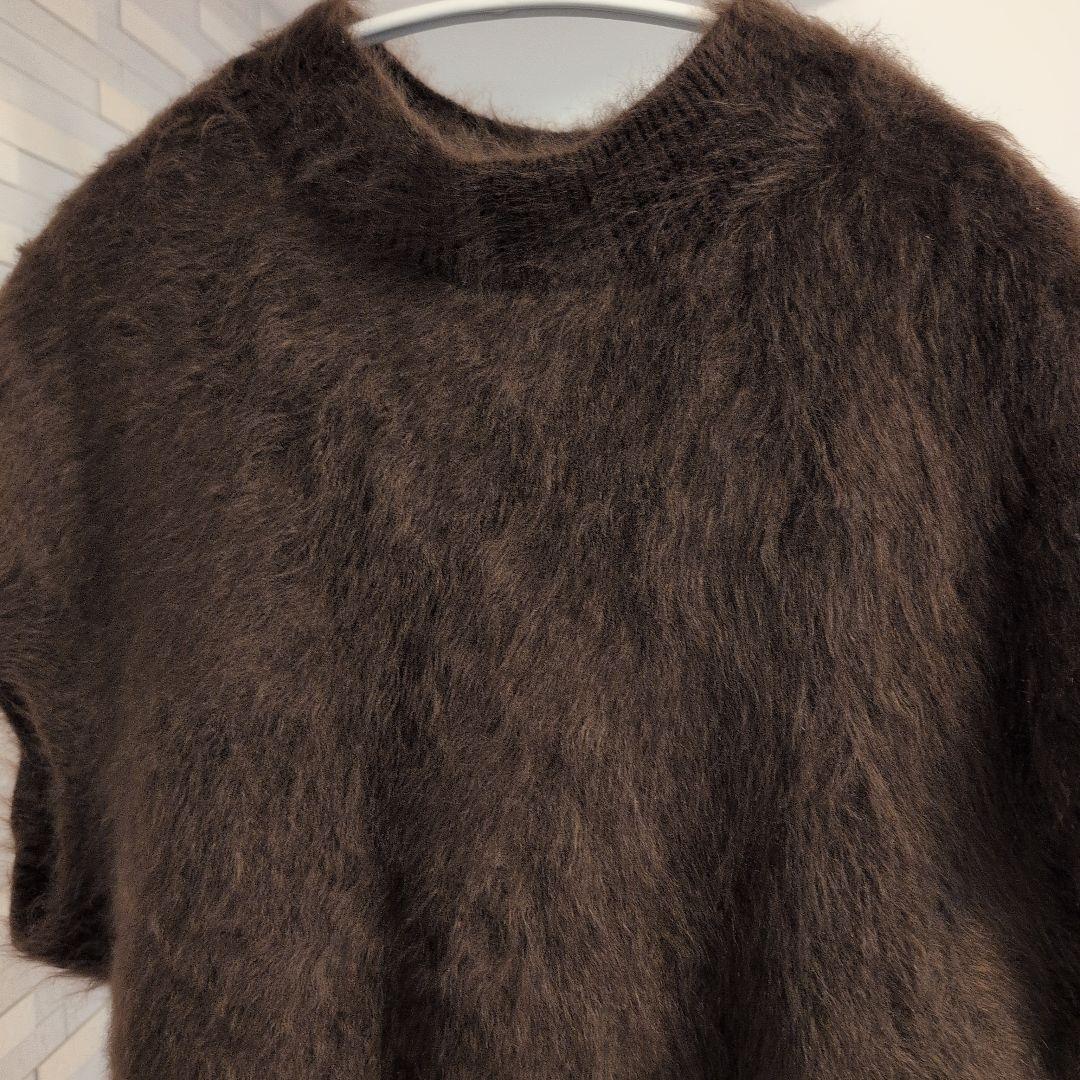 ブラミンク カシミアファーベスト