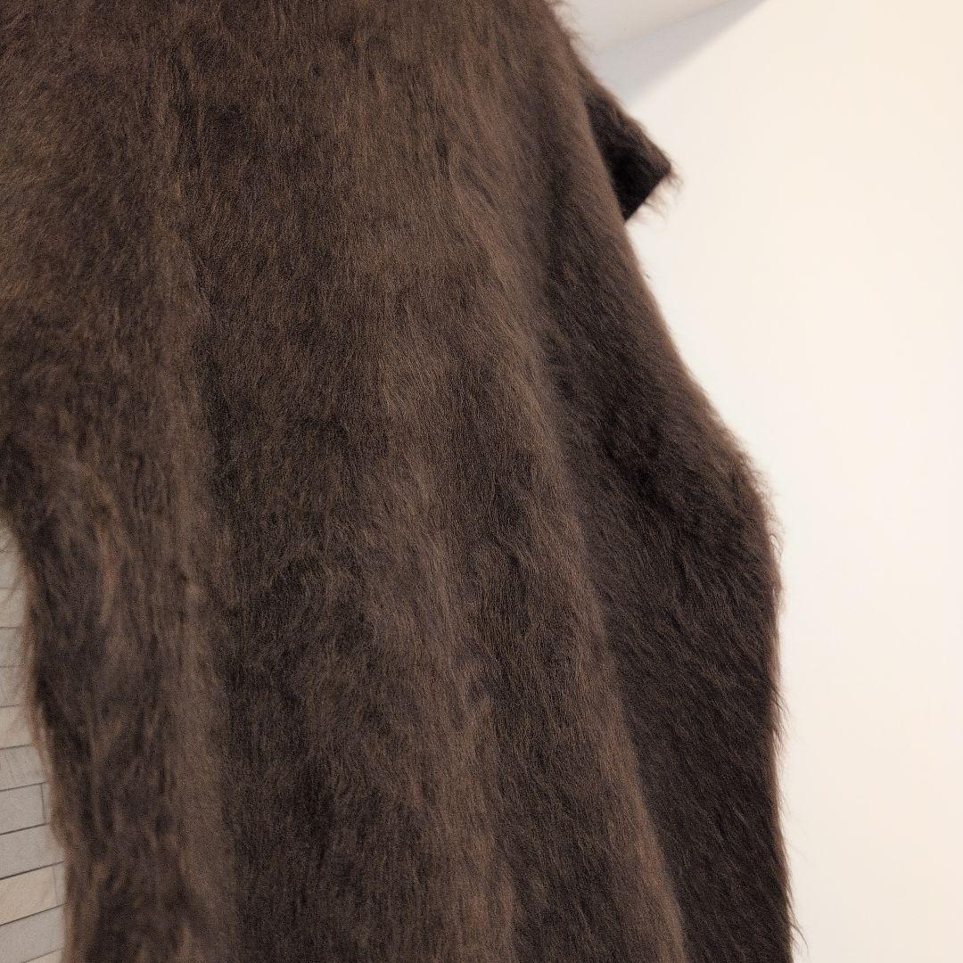 ブラミンク カシミアファーベスト