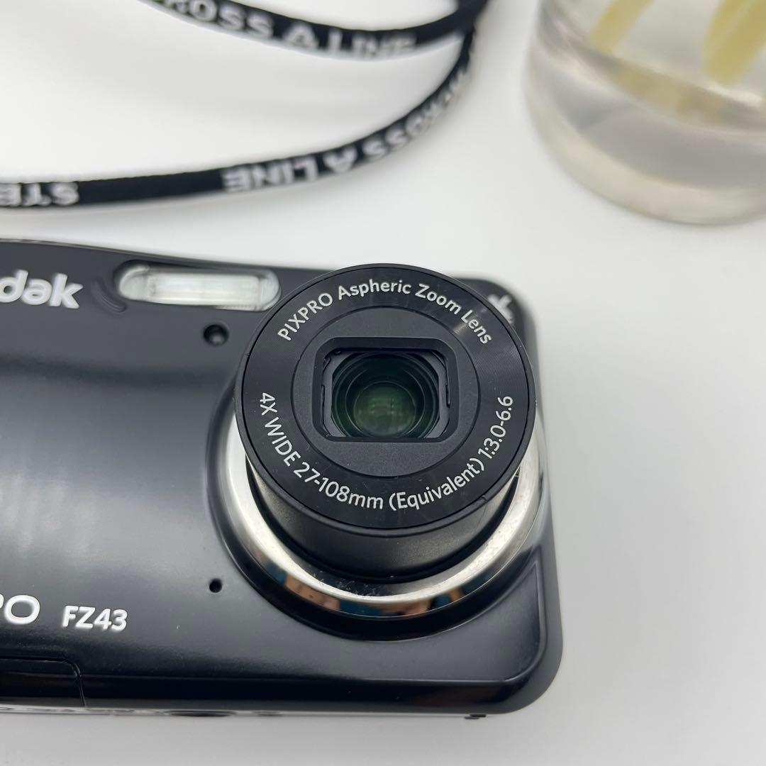 美品✨Kodak PIXPRO FZ43✨動作確認済 スマホ転送OK 単三電池♪