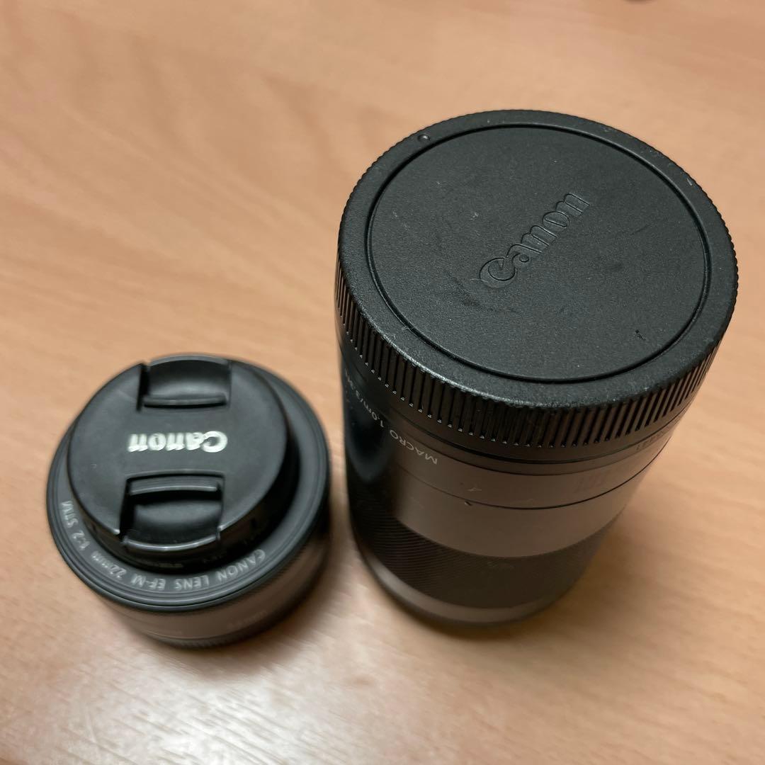 Canon 55-200mm & 22mm レンズセット