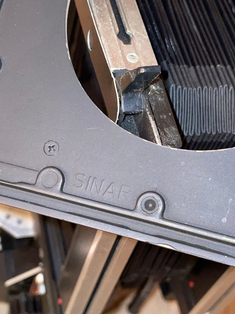 sinar f ジナー　大判　カメラ　シノゴ　フィルムカメラ