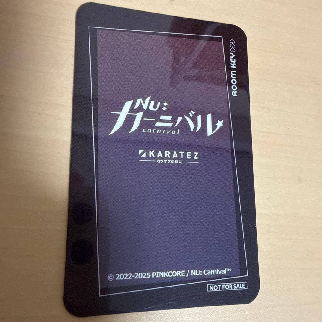 NUカーニバル　ぬカニ　カラ鉄　ニューカニ　レイ　フォトカード　ルームキー　特典