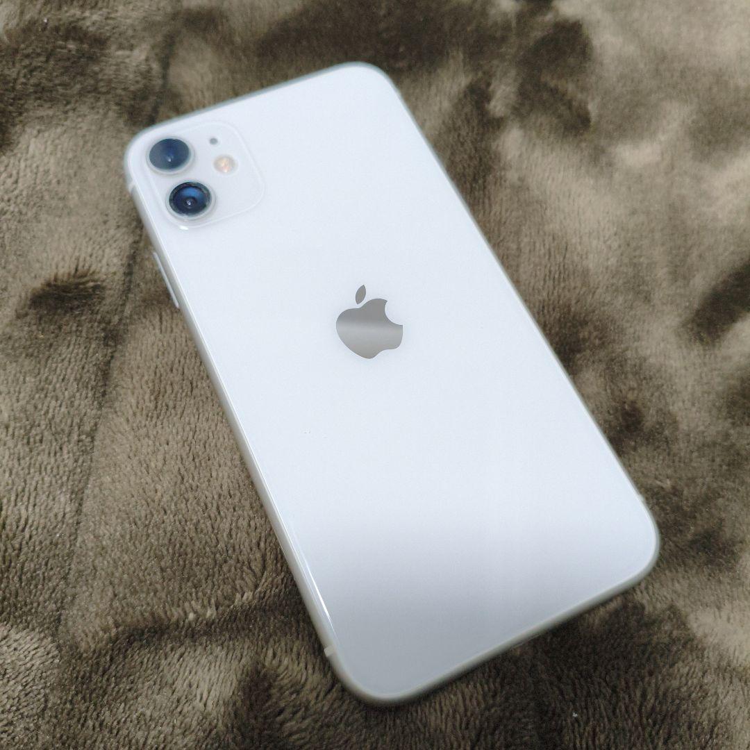 【バッテリー80%】訳あり iphone11 ホワイト 64GB simフリー