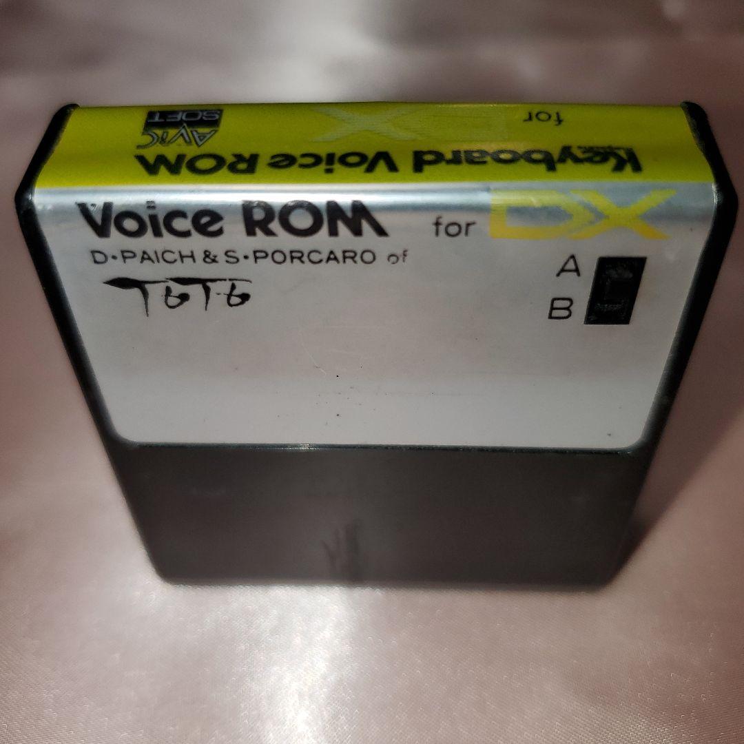 YAMAHA Voice ROM for DX7 TOTO アダプター付