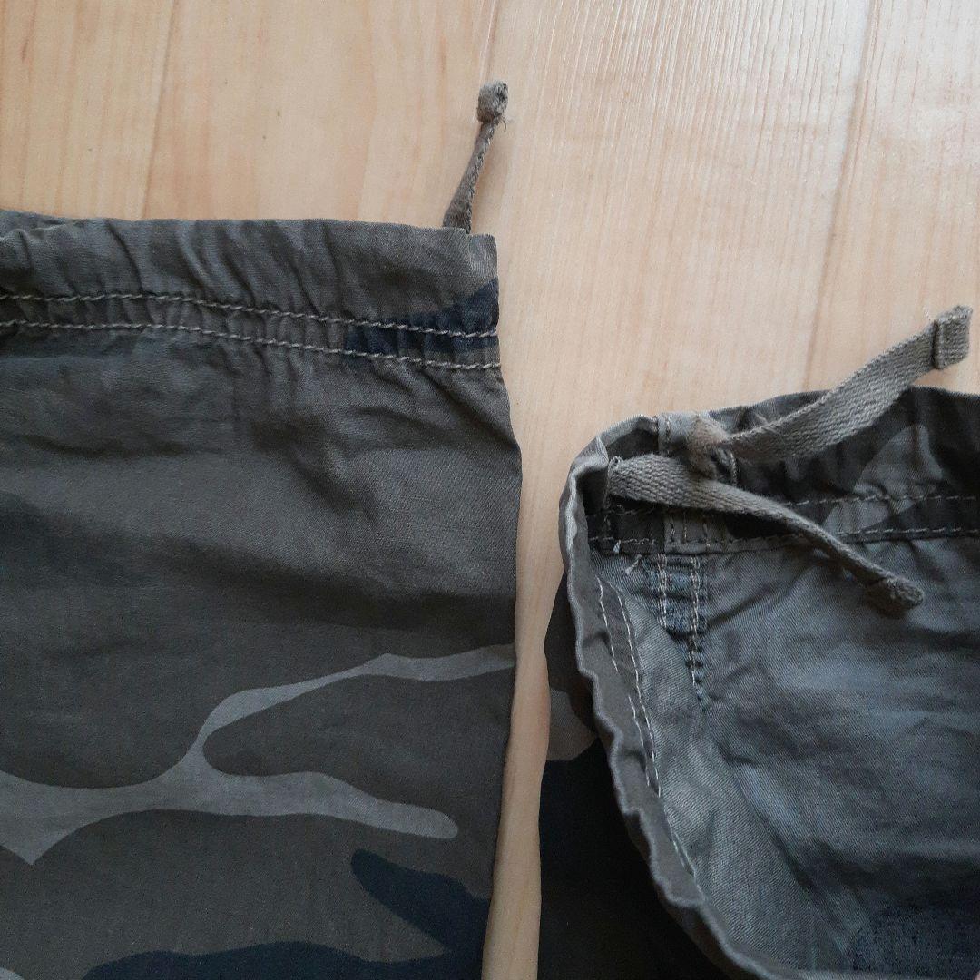 GOA 迷彩 サスペンダー付きカーゴパンツ