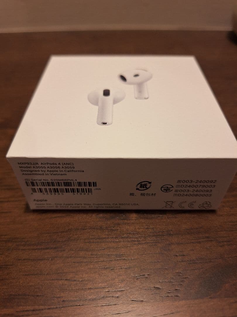 クーポンさん専用☺【未開封品】Apple AirPods4 ANC搭載モデル