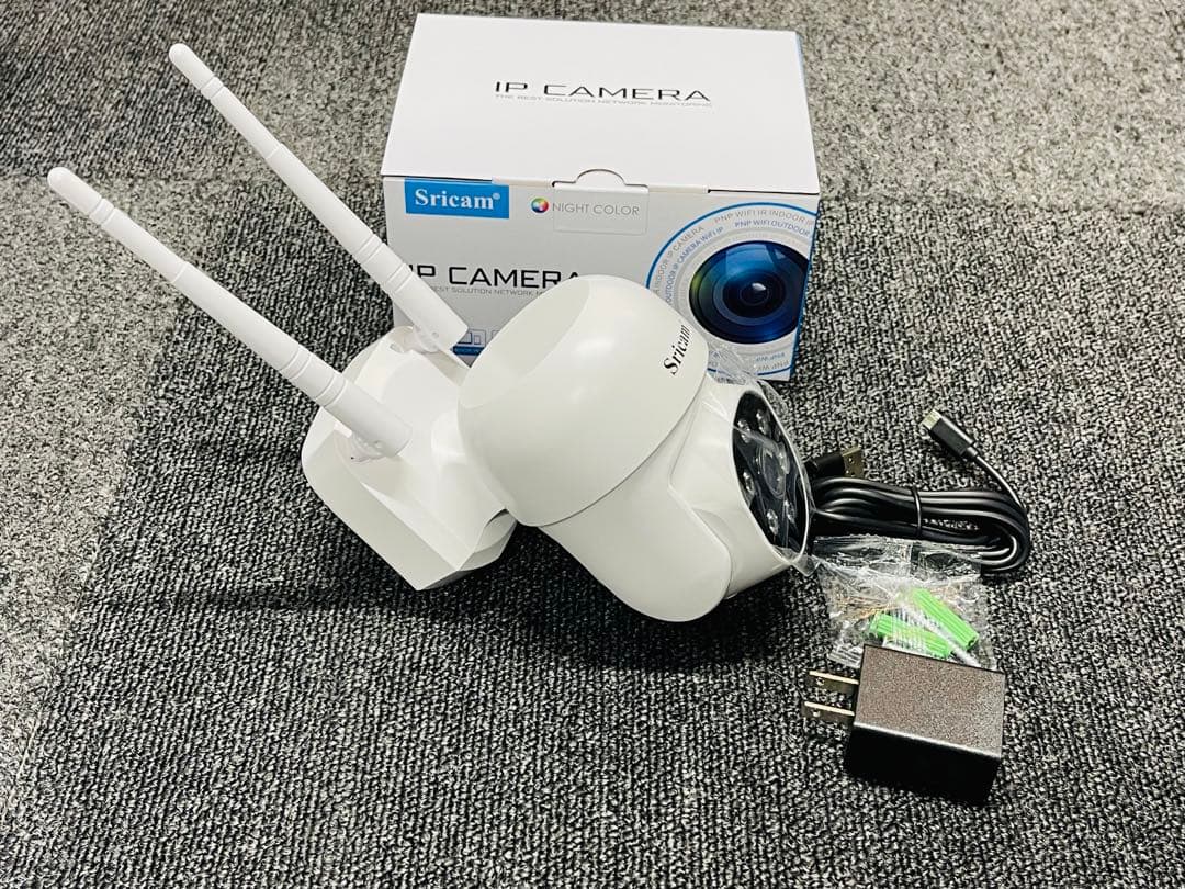 ワイヤレス防犯カメラ8台セット10.1インチLCモニターH.265+映像圧縮技術