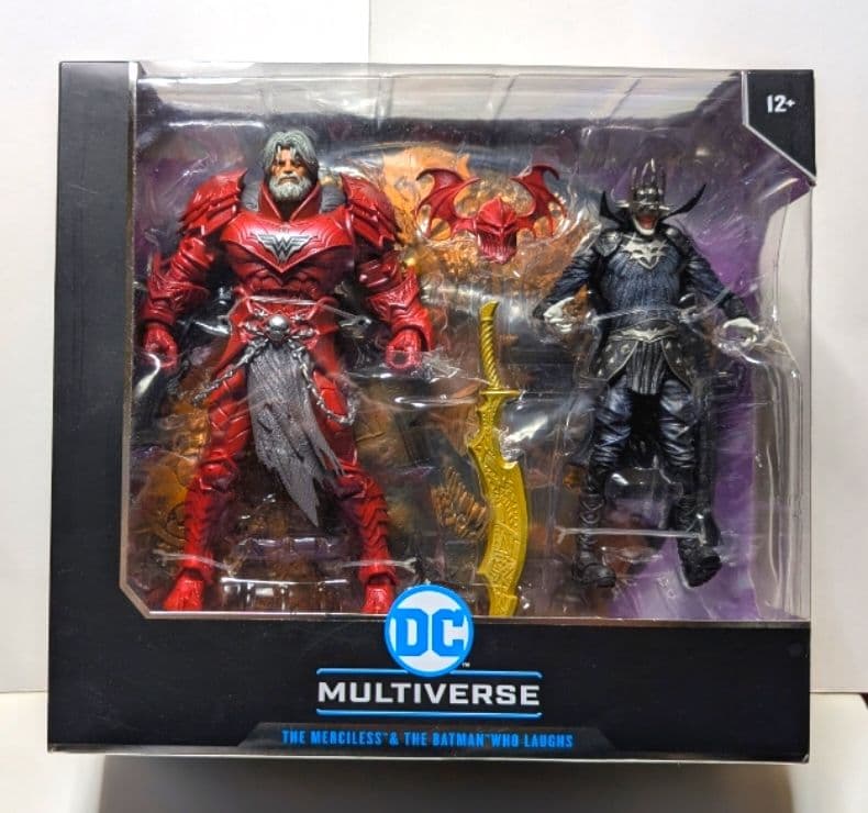 【未開封新品】DCマルチバース マーシレス＆バットマン フー ラフス