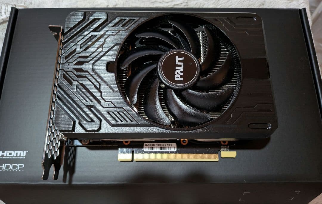 グラフィックボード・グラボ・ビデオカード Palit GEFORCE RTX 4060Ti StormX 8G