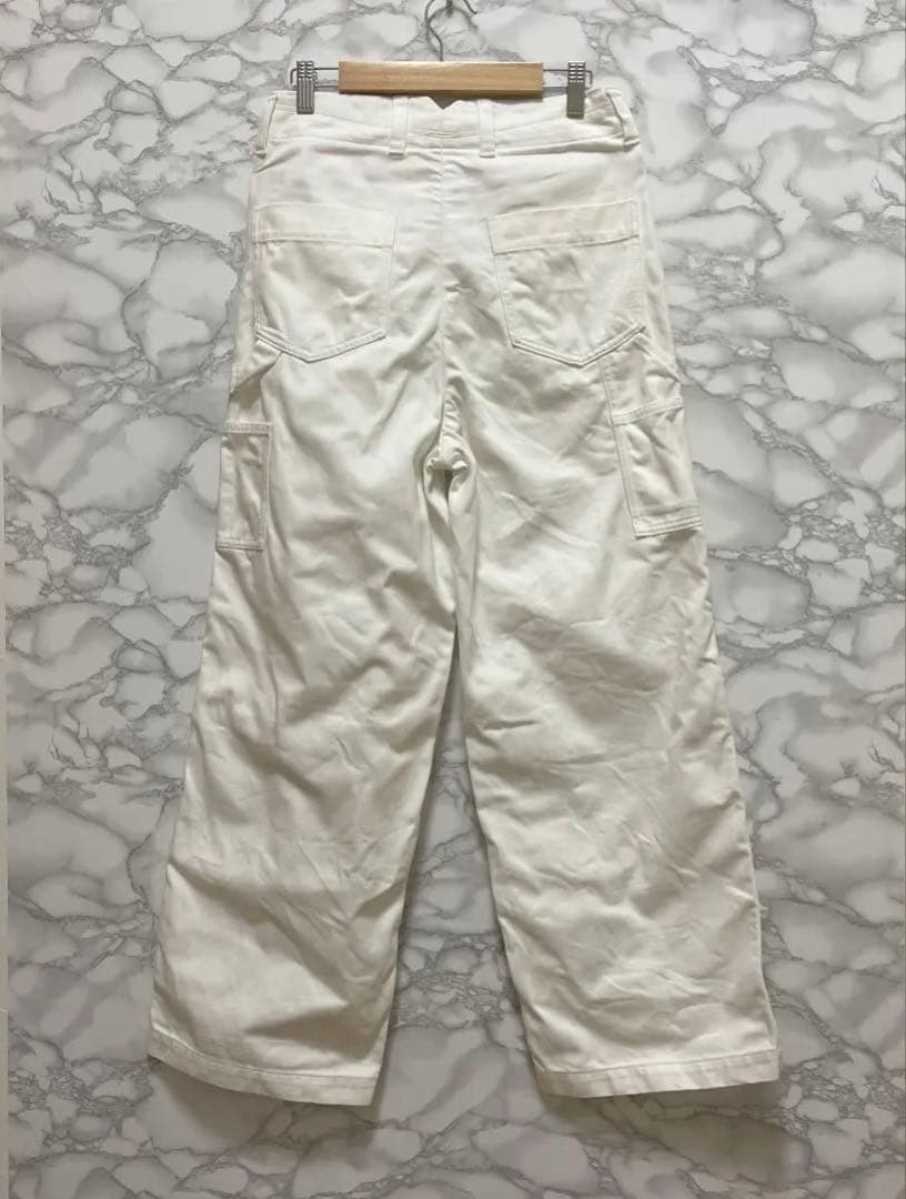 【UNION LAUNCH】ユニオンランチ ホワイトペインターパンツ XS 白