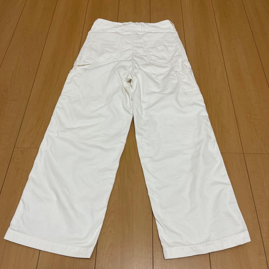 【UNION LAUNCH】ユニオンランチ ホワイトペインターパンツ XS 白