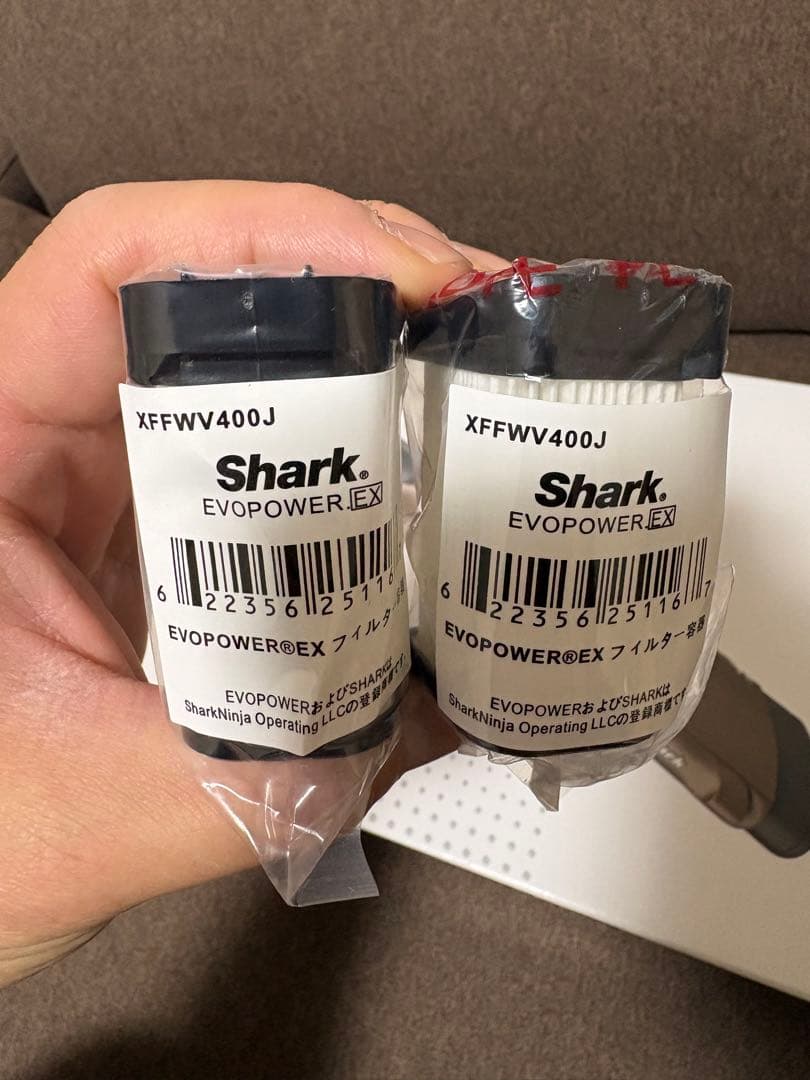 新品 Shark EVOPOWER.EX WV415JBR フィルター2個付き