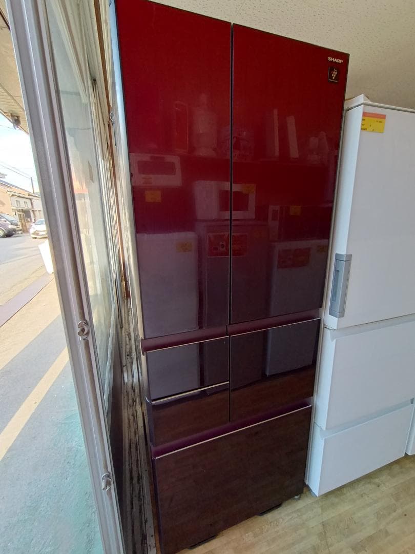 SHARPノンフロン冷凍冷蔵庫SJ-GT50A-R　501ℓ