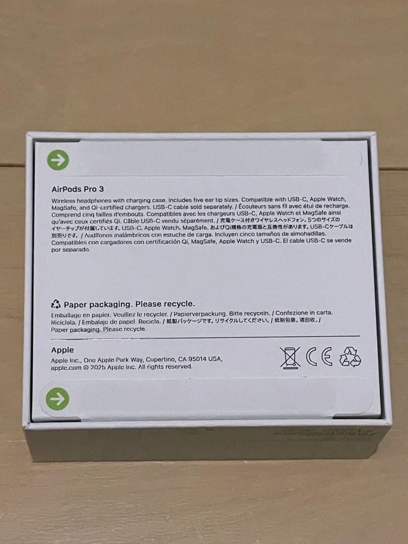 ✴︎新品未開封品✴︎AirPods Pro 3 本体 イヤホン