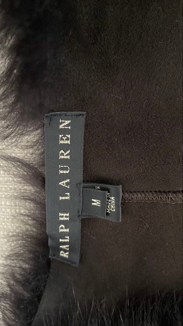 Ralph Lauren ブラックファーベスト M