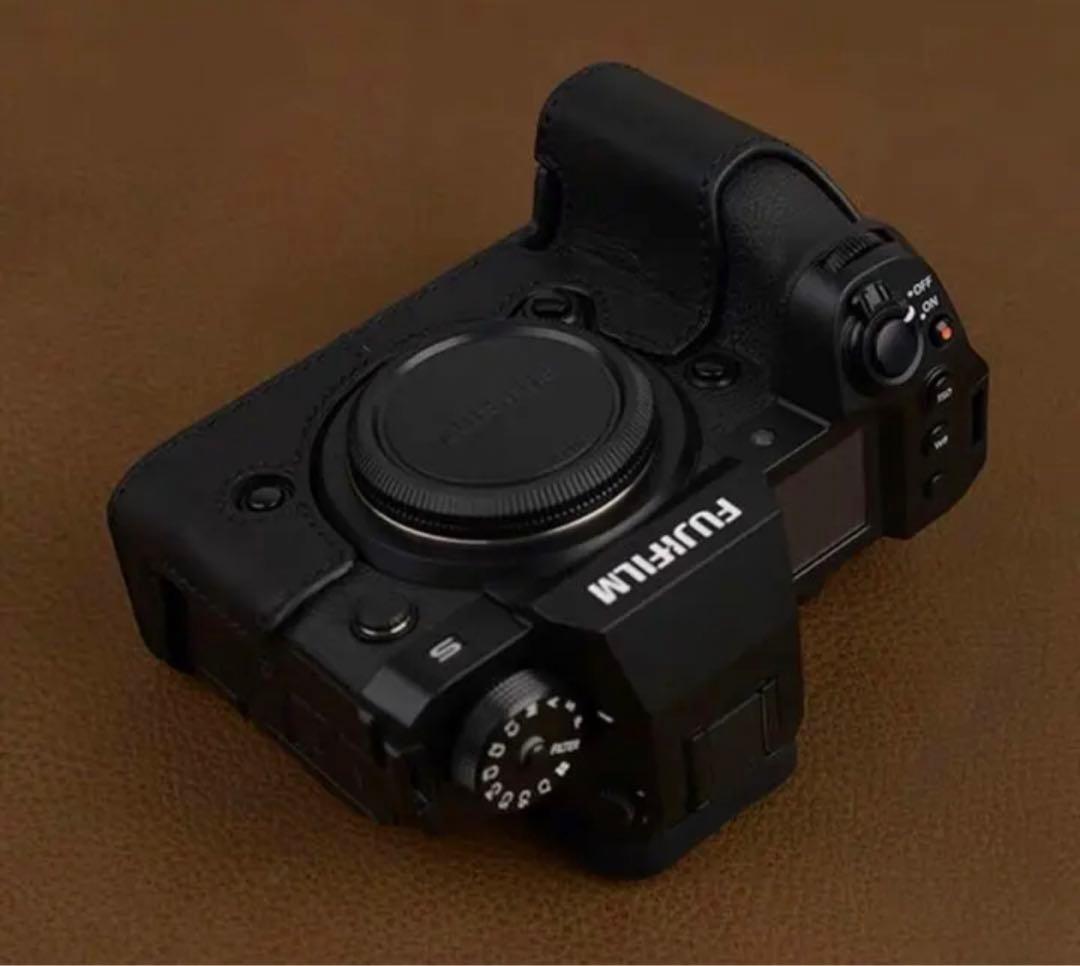 新品 本革カメラケース 富士フイルム FUJIFILM xh2/XH2S用