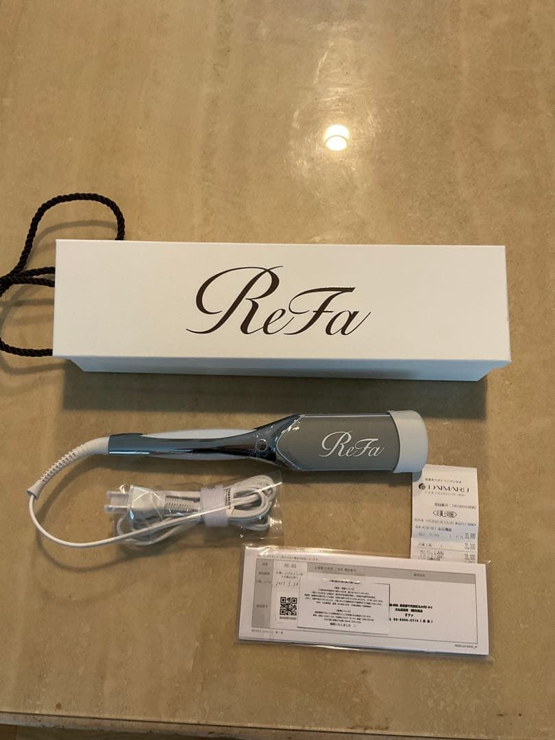 ReFa ストレートヘアアイロン シルバー