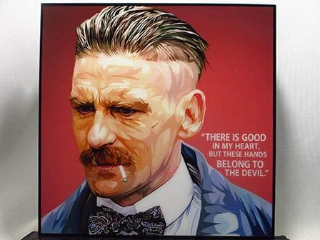 【キヨ・新品 No 255】 ポップアートパネル コナー マクレガー