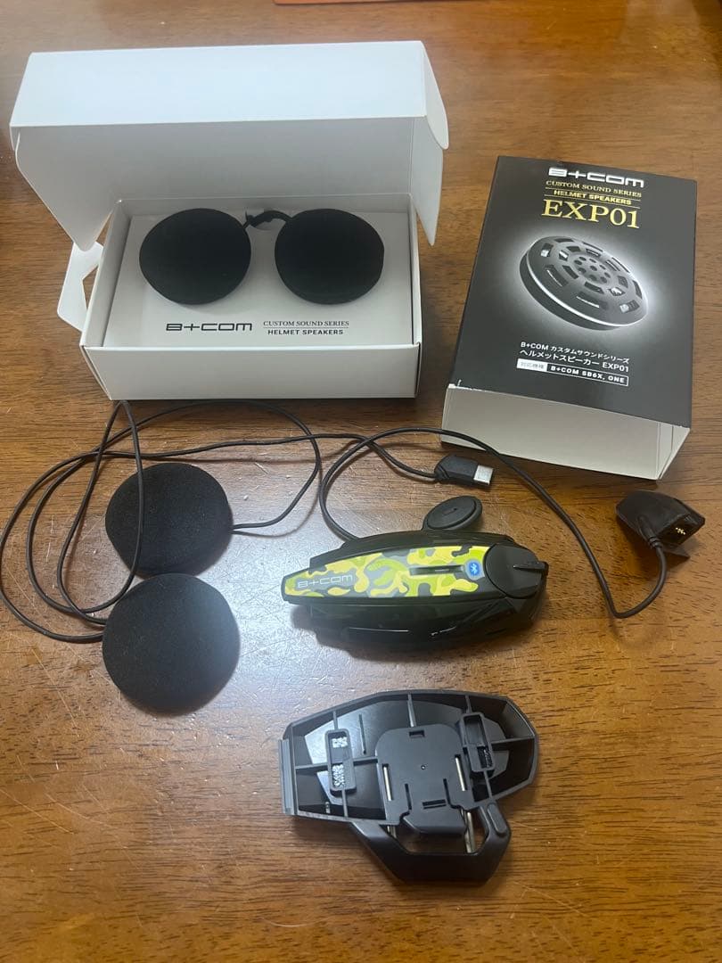 B+COM ONE ワイヤレスマイクユニット インカム スピーカージャンク品