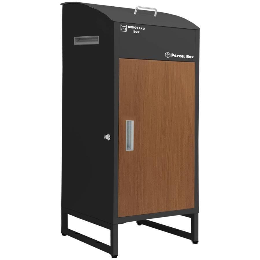 宅配ボックス 戸建 後付け 大型B1824 一体型 大容量 ポスト 郵便受け