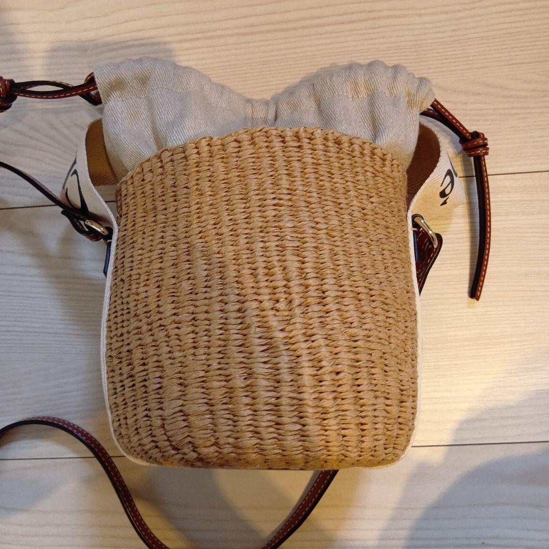 Chloe クロエ WOODYスモールバスケット かごバッグ