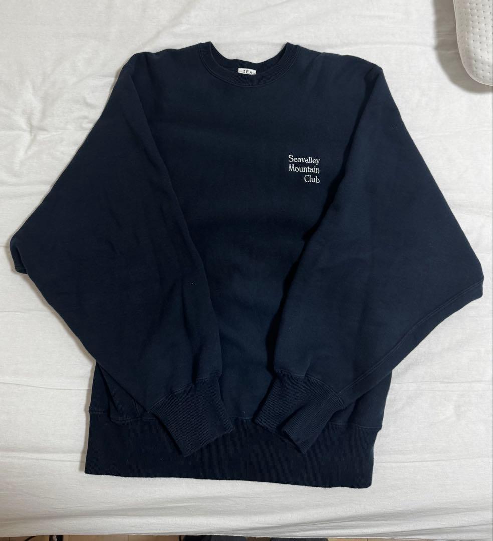 SEAのSeavalley Mountain Club ネイビー スウェット