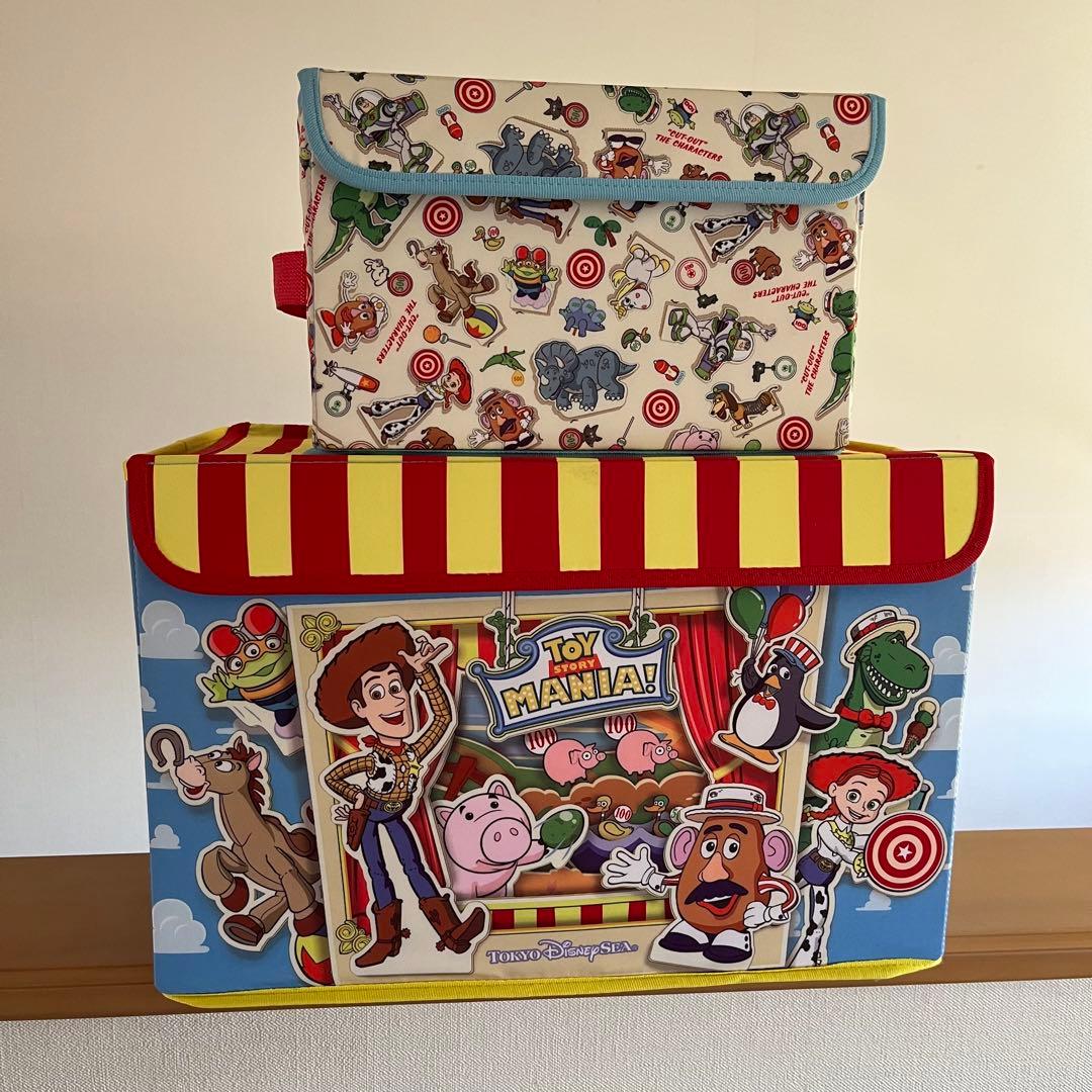 めぐちゃん　TDS ディズニーシー　トイストーリーマニア　収納BOX