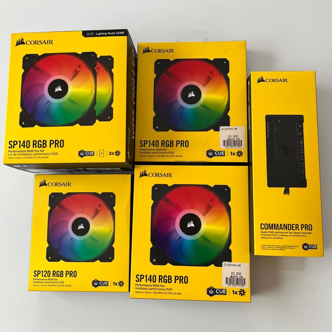 Corsair SP140 ・120 RGB PRO COMMANDER PRO